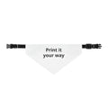 Personalized Clip-On Pet Bandana — Custom Pet Bandana for Dogs & Cats
