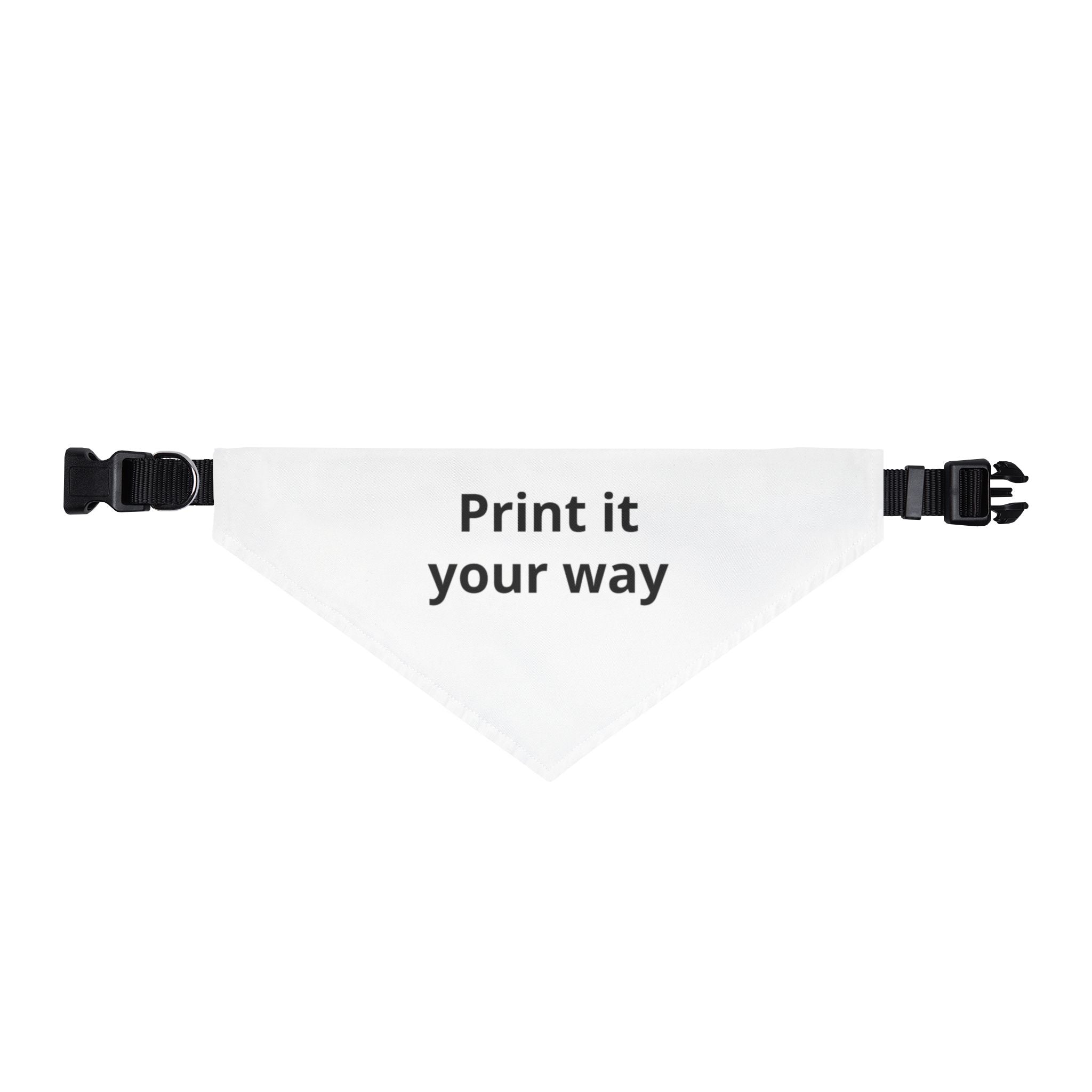 Personalized Clip-On Pet Bandana — Custom Pet Bandana for Dogs & Cats