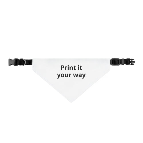 Personalized Clip-On Pet Bandana — Custom Pet Bandana for Dogs & Cats